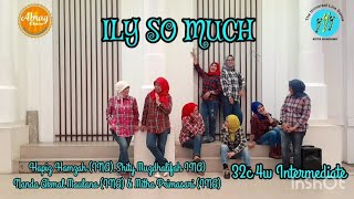 ILY So MuchLine DanceABRAG ClubULD Bandung City INA [upl. by Htiaf519]