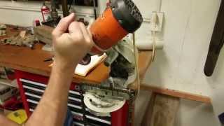 How to sharpen a chainsaw chain [upl. by Rhine]