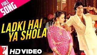 Ladki Hai Ya Shola  Full Song  Silsila  Amitabh Bachchan Rekha  Kishore Kumar Lata Mangeshkar [upl. by Ereveneug937]