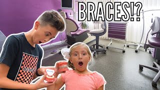 Visiting the ORTHODONTIST for the Very First Time  BRACES vs INVISALIGN [upl. by Assillam]