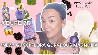 This New Perfume smells like WONDERSTRUCK🥹💜NEW GUCCI FLORA GORGEOUS MAGNOLIA REVIEW😍💜 [upl. by Darrej]