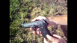 Taurus PT 92 AF quotdirt top reviewquot [upl. by Ahseyn]