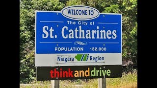 St Catharines Ontario Driving Around Downtown In 2017 [upl. by Eurd]