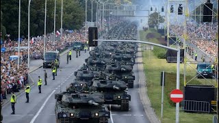 Найбільший військовий парад в історії ПольщіPoland celebrates Armed Forces Day with military parade [upl. by Jann]