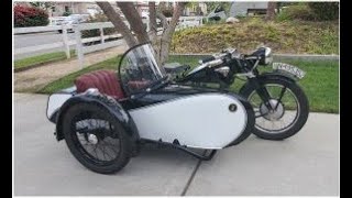 1938 Zündapp K800 with a prewar Stoye Sidecar built in Leipzig  German Motorcycles [upl. by Esele]