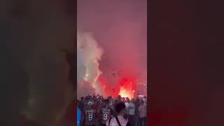 CONHEÇA A RECEPÇÃO DA TORCIDA DO SAO PAULO NO FAMOSO CORREDOR DE FOGO NO ESTADIO DO MORUMBI🔥 [upl. by Noelani]