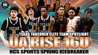 TEAM SPOTLIGHT  Tx Takeover Elite UA Rise 16U at the RCS Sports Icebreaker 2024 [upl. by Akeemahs]