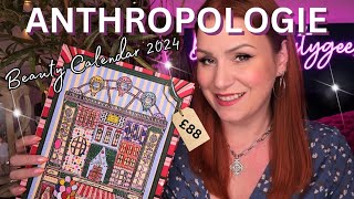 ANTHROPOLOGIE 2024 BEAUTY ADVENT CALENDAR UNBOXING  SHIPS INTERNATIONALLY [upl. by Nagud]