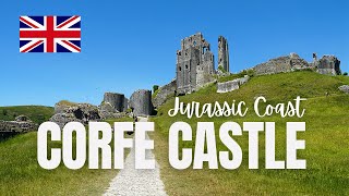 CORFE CASTLE Jurassic Coast  ENGLAND UK [upl. by Anitsrik821]