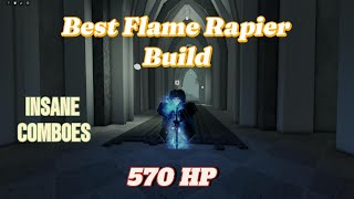 Best Flame Rapier build Roblox deepwoken [upl. by Valerlan]