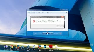 Fix atl100dll missing or error to windows 7 8 10  Vista amp XP [upl. by Valentin]