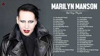 Marilyn Manson Greatest Hits Full Album  Best Songs Of Marilyn Manson Playlist 2021 [upl. by Fanchette]