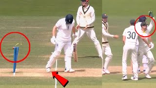 Jonny Bairstow Run Out by Alex Carey Controversial Run Out in Ashes 2023 Aus vs Eng 2nd Test [upl. by Areik]