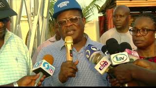 LandMark beach Demolished because of Lagos Calabar Coastal Highway coastalhighway [upl. by Ecirahc]