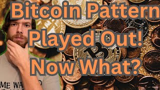 Bitcoin Pattern Played Out Now What E471 crypto grt xrp algo ankr btc crypto [upl. by Eahcim]