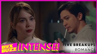 FIVE BREAKUPS AND A ROMANCE ALDEN Richards amp JULIA Montes intense confrontation scene NASAKTAN [upl. by Aihsei]