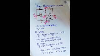 Nodal analysis different circuit refresh [upl. by Zertnom]