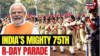 Republic Day Parade Live Without ADs  PM Modi Greets French President amp President Murmu  N18L [upl. by Silber341]