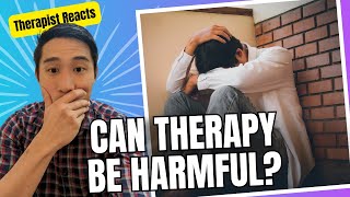 Is Therapy Really Helpful Therapist Reacts [upl. by Ettennej]