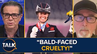 “Dressage Should Be Banned From The Olympics” After Video Shows Charlotte Dujardin Whipping Horse [upl. by Nadya]