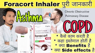 Foracort 400 Inhaler Review in Hindi  Formoterol amp Budesonide Inhaler  COPD [upl. by Avehsile214]