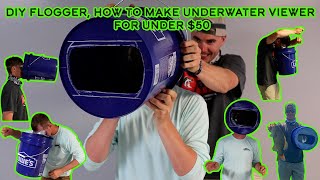 DIY Fishing FLOGGER  How to Make UNDERWATER VIEWER For Under 50 [upl. by Ajoop]