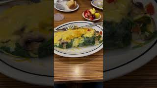 Our breakfast 🥞 ihop restaurant shorts youtubeshorts adellepaulvlogs ihop [upl. by Siloum]