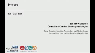 Evaluation amp Management Syncope  Cardiology Board Review Lecture [upl. by Norrehs]