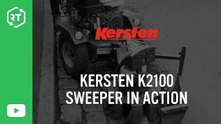 Kersten K2100 Sweeper in Action [upl. by Narcho]