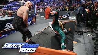 The New Day vs The Bar  SmackDown Tag Team Championship Match SmackDown 1000 Oct 16 2018 [upl. by Egas]