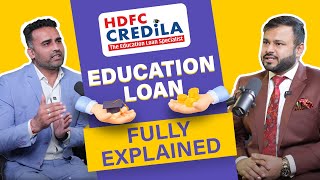 HDFC CREDILA Education loan for Study Abroad  Loan for USA GERMANY CANADA amp UK [upl. by Neumann]