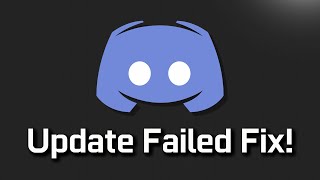 How to FIX Discord Updated Failed NEW 2024 [upl. by Loats]