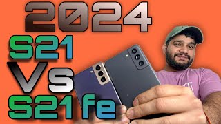 samsung s21 fe vs s21 in 2024 [upl. by Oirram967]