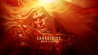 Sanguinius Litany 11hour seamless mix  Blood Angels chant amp lament  WH40k inspired ambient [upl. by Salahi]