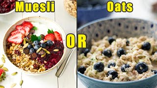 Muesli Or Oats Which Is Better For Weight Loss  Boldsky [upl. by Pier]