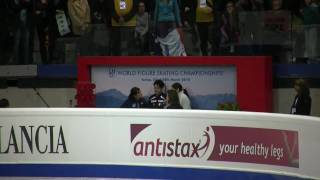 Daisuke Takahashi interview after FPTorino Worlds 2010m2ts [upl. by Wehttam678]