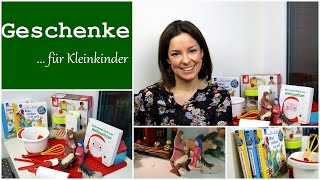 Geschenkideen zu Weihnachten  Kleinkind Mädchen Geschenke  gabelschereblog [upl. by Needan]