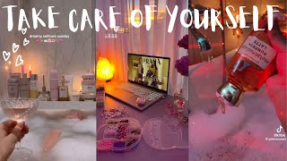 You Deserve It💕  Night Selfcare Routine✨ Tiktok Compilation  Tiktokquots Bar🌸 [upl. by Neala862]