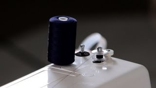 How to Wind a Bobbin  Sewing Machine [upl. by Hayimas]