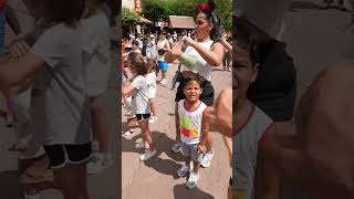 Mom and son have a dance battle at animal kingdom shorts [upl. by Katerina]