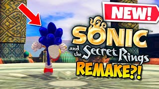 NEW SONIC SECRET RINGS REMAKE DEMO [upl. by Elata]