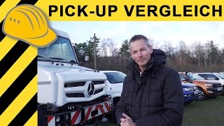 BESTER PICKUP  OFFROAD VERGLEICH Amarok V6 Ford Ranger Hilux Navara DMax Unimog [upl. by Kerge]