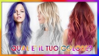 🎨 Il significato del colore dei capelli  i colori più rari  cambiare colore naturalmente [upl. by Boyes]