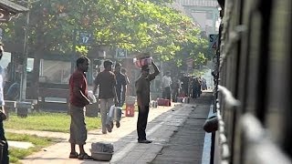 Typical Scene From An Indian Railway Station Sights and Sounds [upl. by Stoddart831]