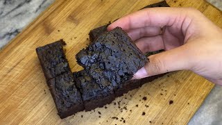 Fudgy and flaky brownies FoodieFusionByMalaika  ingredients in description [upl. by Arras]