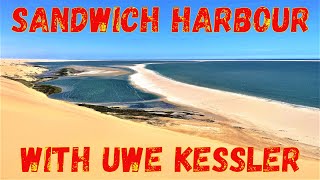 Where Namib Desert meets Atlantic Ocean Uwe Kesslers Sandwich Harbour tour in Namibia [upl. by Semreh]