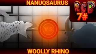 DC2RCB Round 7 Nanuqsaurus VS Woolly Rhino [upl. by Derdlim]