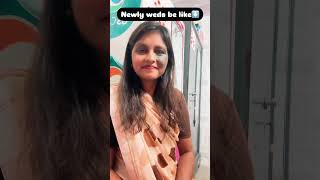 Newly weds be like⬆️youtubeshorts viralvideo shortfeed bigboss18 bigboss muskanbamne [upl. by Carberry]