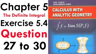 BSc  Chapter 5 Exercise 54 Question 27 to 30  OFW [upl. by Dag746]