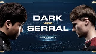 Dark vs Serral ZvZ  Quarterfinals  2018 WCS Global Finals  StarCraft II [upl. by Eitsym]